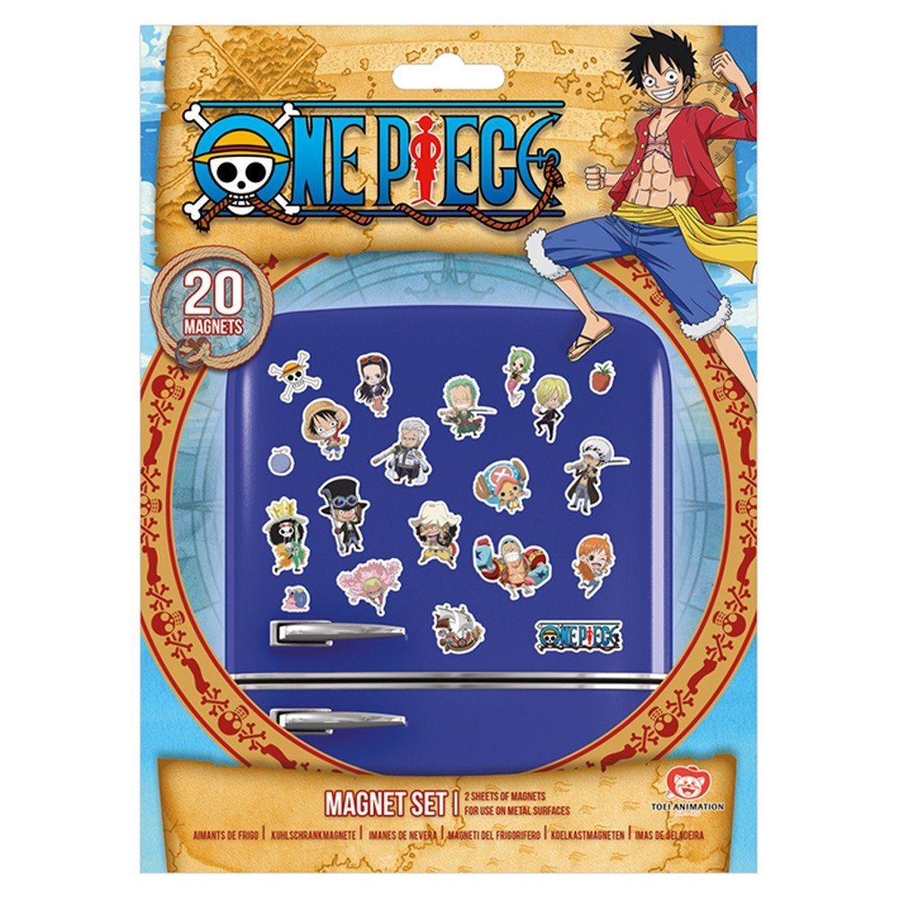ONE PIECE ワンピース - Chibi20個セット / マグネット - PGS
